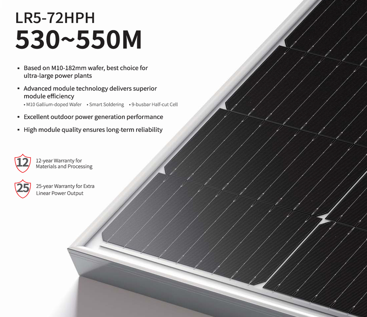Longi 550W H
